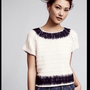 Anthropologie cropped sweater